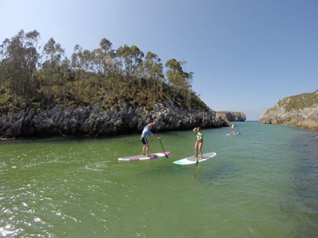  Paddeln mit dem SUP in Asturien 